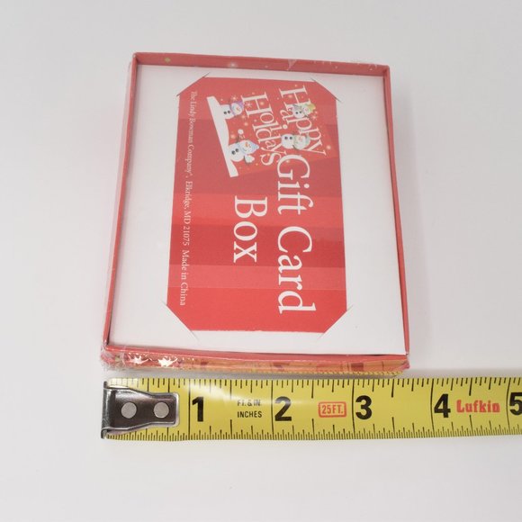 4 Holiday Gift Card Holder Box Christmas New Xmas - Picture 7 of 7